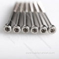 Half thread stainless steel socket head screw